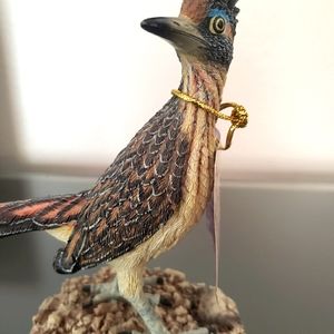 The road runner figure. Beautiful.